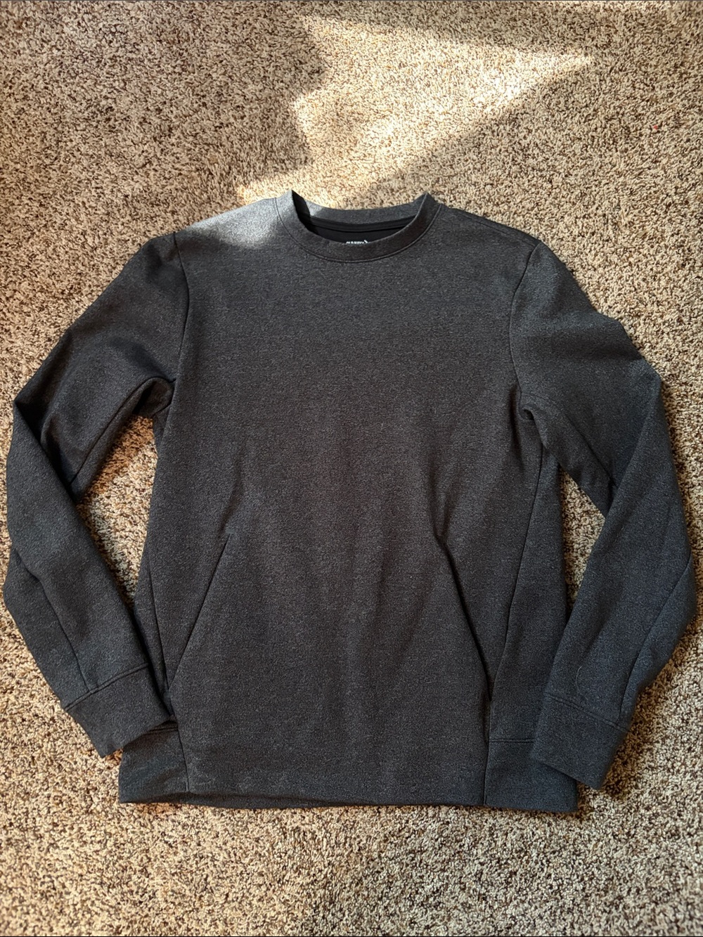 Old Navy Dark Gray Crewneck Sweatshirt